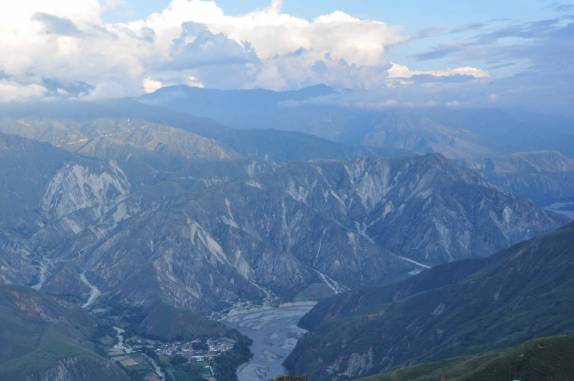 O incrível Canyon de Chicamocha, no caminho para Bucaramanga, na Colômbia